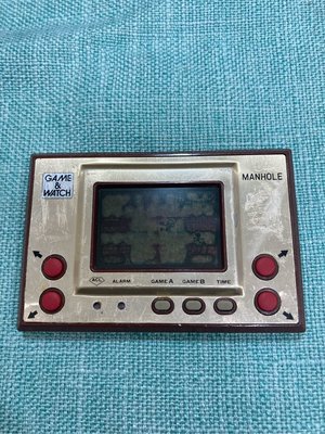 任天堂 第一代 過橋抽板 (1981) Nintendo Game &amp; Watch Manhole 1981 日本製