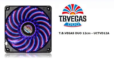 米特3C數位–ENERMAX 安耐美 T.B. Vegas DUO / 維加斯-雙色 12CM 風扇