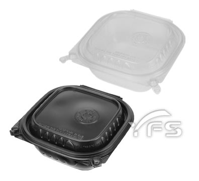 HC66-P1美式安全扣餐盒(PP) (微波盒/便當盒/塑膠便當盒/外帶餐盒/沙拉/炸雞/速食/點心)