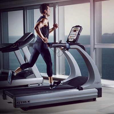 特賣-舒華商用跑步機大型靜音減震健身房專用訓練運動健身器材True-800