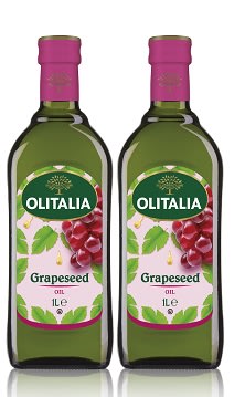 Olitalia 奧利塔葡萄籽油(1000mlx2瓶)(裸瓶)