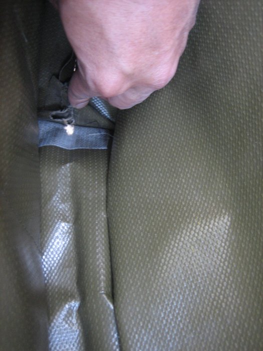 【旅人 tai 】 相當罕見的60~70年代初越戰美國陸軍OD色防水工具單肩包～ 稀有尺寸！