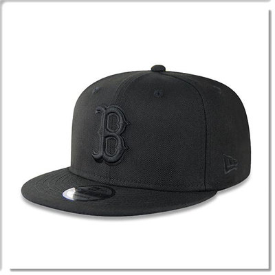 【ANGEL NEW ERA 】NEW ERA MLB 波士頓 紅襪 低調黑 9FIFTY 嘻哈 限量 棒球帽