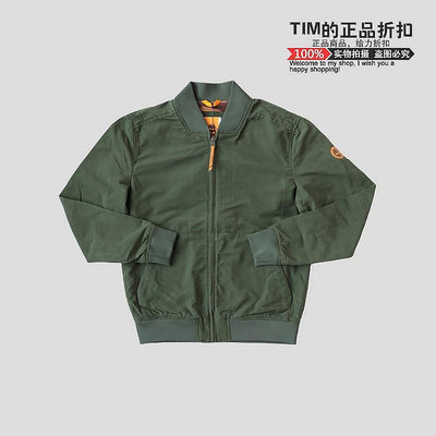 車品閣~【經典款】Timberland添柏嵐男裝時尚戶外MA-1飛行夾克外套A2CZE