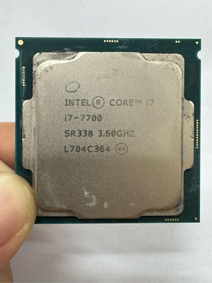 《在地台南人》二手良品 INTEL i7-7700 3.6G CPU 1151 第七代處理器 中古 南區可以面交