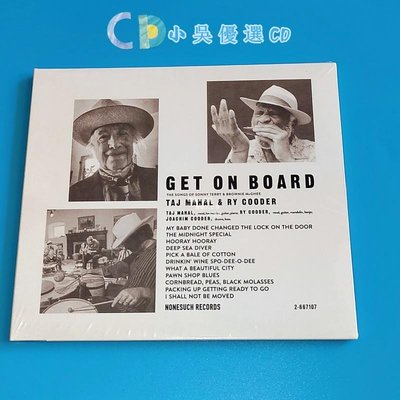 小吳優選 Taj Mahal & Ry Cooder  GET ON BOARD CD BLUES藍調 經典專輯