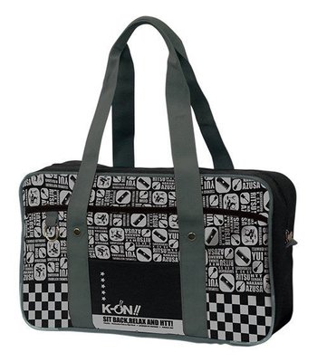 全新卡通動畫《K-ON! 輕音部 校園手提包》K-ON 輕音少女 周邊商品 動漫精品 包包 側背包 書包 斜背包