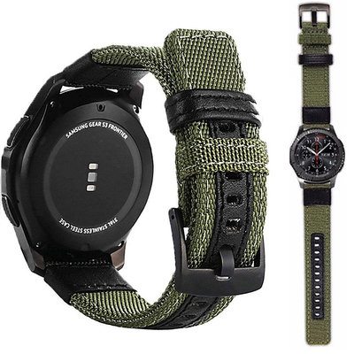 【熱賣精選】適用於 Samsung Galaxy watch 3 46mm 錶帶 gear s3 Frontier Classic