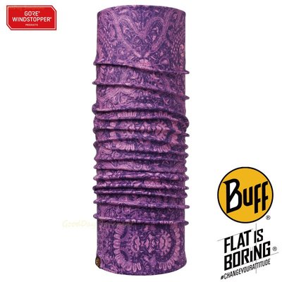 【BUFF】BF113236 西班牙 空靈紫鳶 WINDSTOPPER 防風頭巾 保暖魔術頭巾
