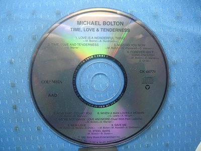 [無殼光碟]GQ Michael Bolton Time, Love & Tenderness