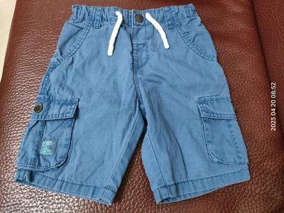 二手男童 Next 口袋工作褲 短褲5-6Y(116cm)