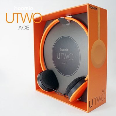 Hoomia UTWO ACE 頭戴式/耳罩式 立體聲耳機 - YouBike限量版(橘黃色)