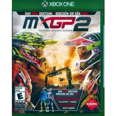 (現貨全新) XBOX ONE 世界摩托車越野錦標賽 2 首日版 英文美版 MXGP 2