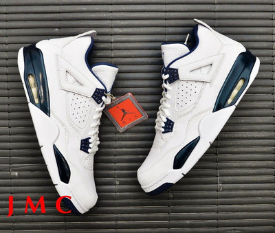 Nike Air Jordan 4 Retro LS Columbia 白藍 籃球鞋 男鞋 314254-107【ADIDAS x NIKE】