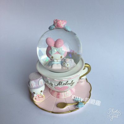 [Kitty 旅遊趣] My Melody 小水晶球 美樂蒂 聖誕雪球 擺飾品 收藏品 聖誕裝飾 禮物