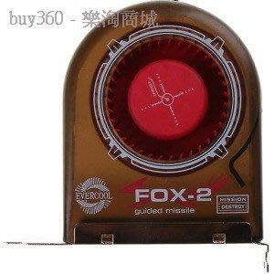 Evercool 勁冷 FOX-2 PCI位元系統風扇渦輪風扇[12216] yahoo f 可開發票