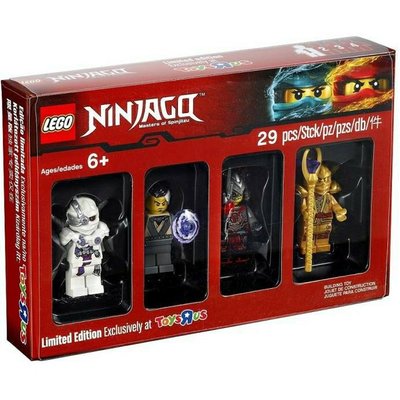全新未拆 LEGO 樂高 Ninjago 旋風忍者系列  人偶 5004938 絕版 1盒4入 反斗城限定 收藏品
