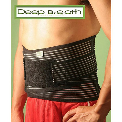 #型男#簡約#百搭#【DeepBreath】運動用品護具C1-402奈米竹炭調整型護腰S-XL/護具/腰帶
