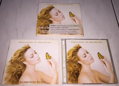 瑪麗亞凱莉 Mariah Carey 2001 跨世紀冠軍精選 Greatest Hits 宣傳片非賣品有鋼印標貼 新力音樂 台灣限量紙盒版 2-CD 附手冊