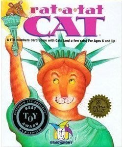 【正版桌遊】貓咪萬歲－英文版 Rat-a-tat Cat