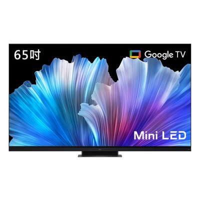 TCL 65吋 C935系列 Mini LED QLED Google TV 量子智能連網液晶電視 65C935