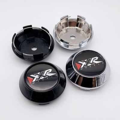4顆裝 65mm 適用於 XXR車輪中心輪轂蓋 汽車改裝造型標誌徽章 X17輪輞合金罩