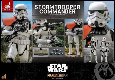 全新 Hot Toys TMS041 1/6 曼達洛人 Stormtroper Commander 帝國風暴兵指揮官