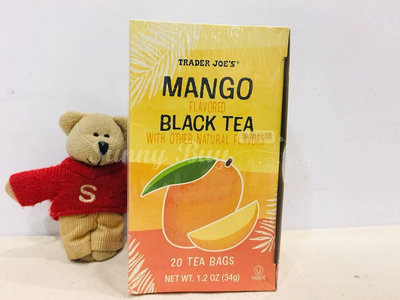 【Sunny Buy】◎現貨◎ 美國 Trader Joe's 芒果紅茶 20包入 茶包 Mango