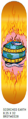 SKATEBOARDING 滑板店 TOY MACHINE 板身 SCORCHED EARTH 8.25