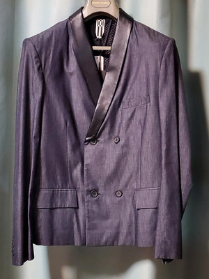Giuliano Fujiwara  和DATE聯名款皮革休閒西裝外套 lv bv prada