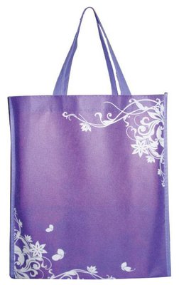 環保袋．購物袋.80g不織布雙色環保購物袋．禮贈品．禮之物語-居家生活館