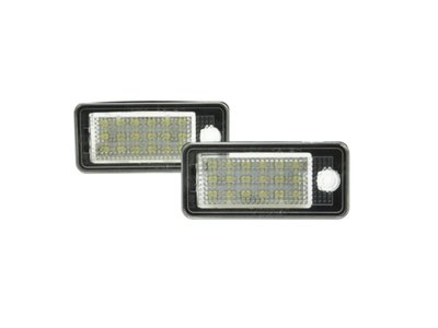 卡嗶車燈 AUDI 奧迪 S8 D4/4H 09-Present 四門車 LED 牌照燈 白