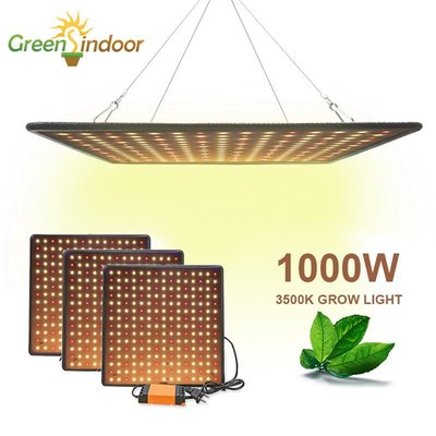 LED 植物燈 1000W 3500K 全光譜植物生長燈溫室種植專業種植花園燈