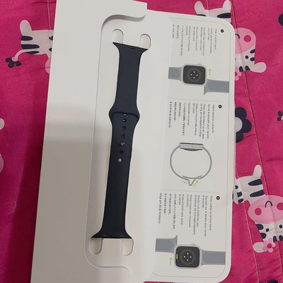 Apple Watch 原廠午夜色45mm運動型錶帶