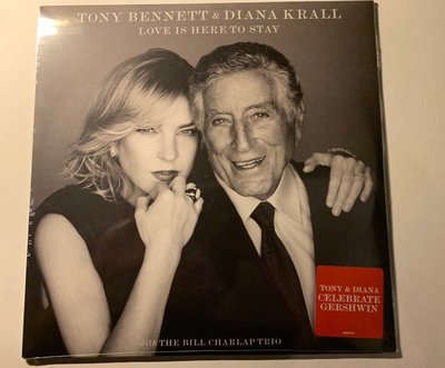 (全新未拆封)Tony Bennett &amp; Diana Krall 東尼班奈特 &amp; 戴安娜克瑞兒 - 純愛年代 黑膠LP