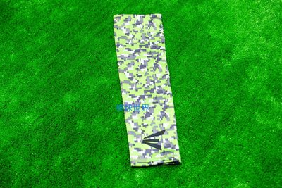 棒球世界全新EASTON運動袖套 單支入 迷彩綠 特價