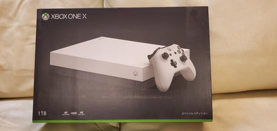 Microsoft Xbox One X 日版 白色特仕版 天蠍座 二手 scorpio
