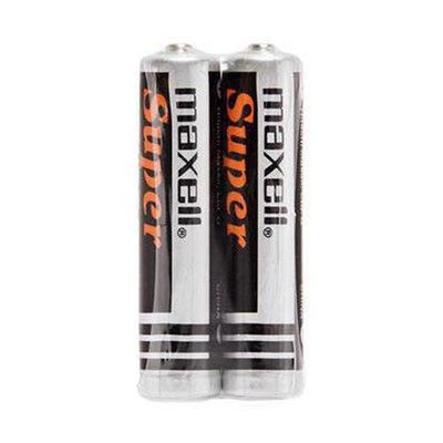 maxell 碳鋅電池4號電池AAA電池(收縮2入)