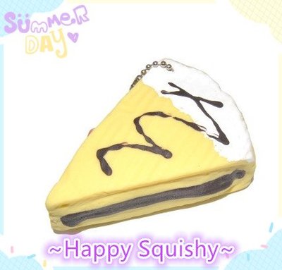 ~Happy Squishy~ Squishy 乳酪蛋糕/起司塊 Cheese Squeeze ~可拉軟軟(抹醬款)