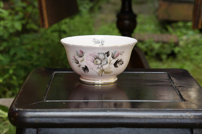 【旭鑫骨瓷】英國骨瓷Tuscan 桃粉色下午茶Peach Blossom杯組系列 糖碗 牛奶壺 E.41