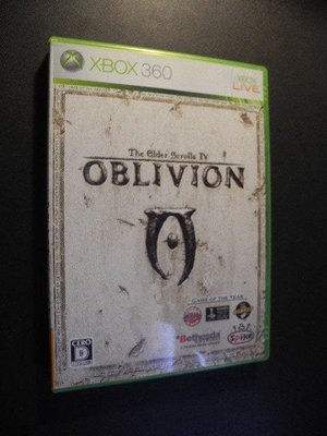 The Elder Scrolls IV Oblivion 上古卷軸 4 遺忘之都 │XBOX 360│編號:G3