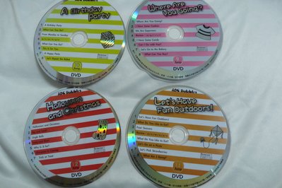 【彩虹小館】兒童DVD~巧連英語智ABC Bubbles Jump進階版_單片100元．不含運