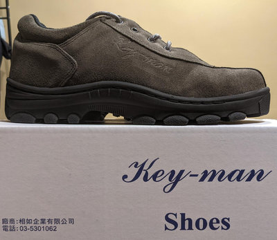 [JP良品現貨］ 相如皮革製抗靜電安全鞋 牛皮 鋼片安全鞋 規範CNS20345 US9.5 27.5cm