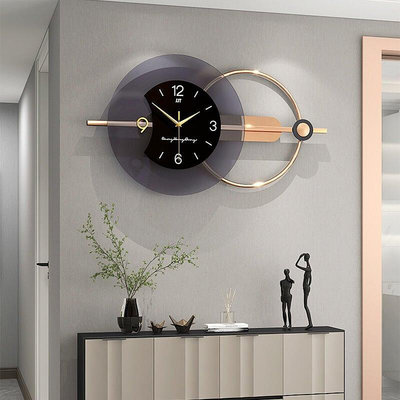 鐘表客廳輕奢簡約家用餐廳時鐘掛墻個性創意時尚裝飾掛鐘