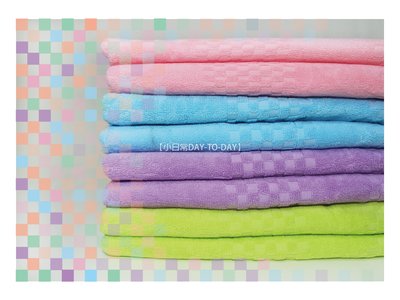 【浴巾】格紋提花浴巾/1入~小日常 DAY-TO-DAY