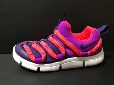 Nike 全新 2代 運動 童鞋 粉紅紫色 毛毛蟲鞋 US 11C-3Y號