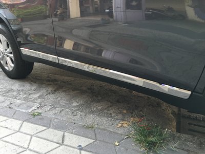 2015~18年改前 X-TRAIL X TRAIL T32 電鍍 鍍鉻 不鏽鋼 車身飾條 車側飾條 銀字款 亮片 日產