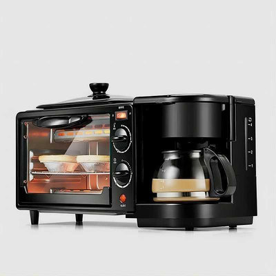 3in1 Breakfast Machine 12L 三合一早餐機出口家用電烤箱多功能-泡芙吃奶油