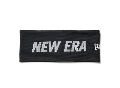 New Era Basic Word Mark Logo Black Headband NE日線 黑色字樣頭巾頭帶