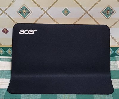 滑鼠墊 宏碁 acer 黑色素面 1組3入 尺寸：22X18cm